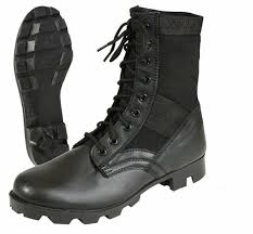 steel toe military boots
