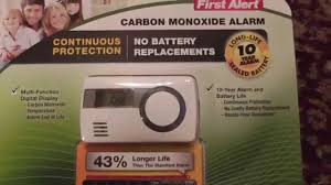 costco carbon monoxide alarm