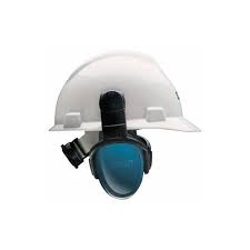 helmet with ear defenders