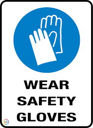 wear safety gloves