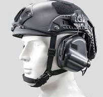 tactical helmet with ear protection