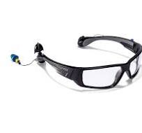 safety glasses with ear plugs