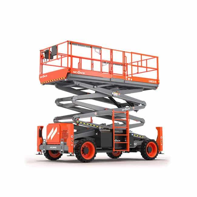 harness scissor lift