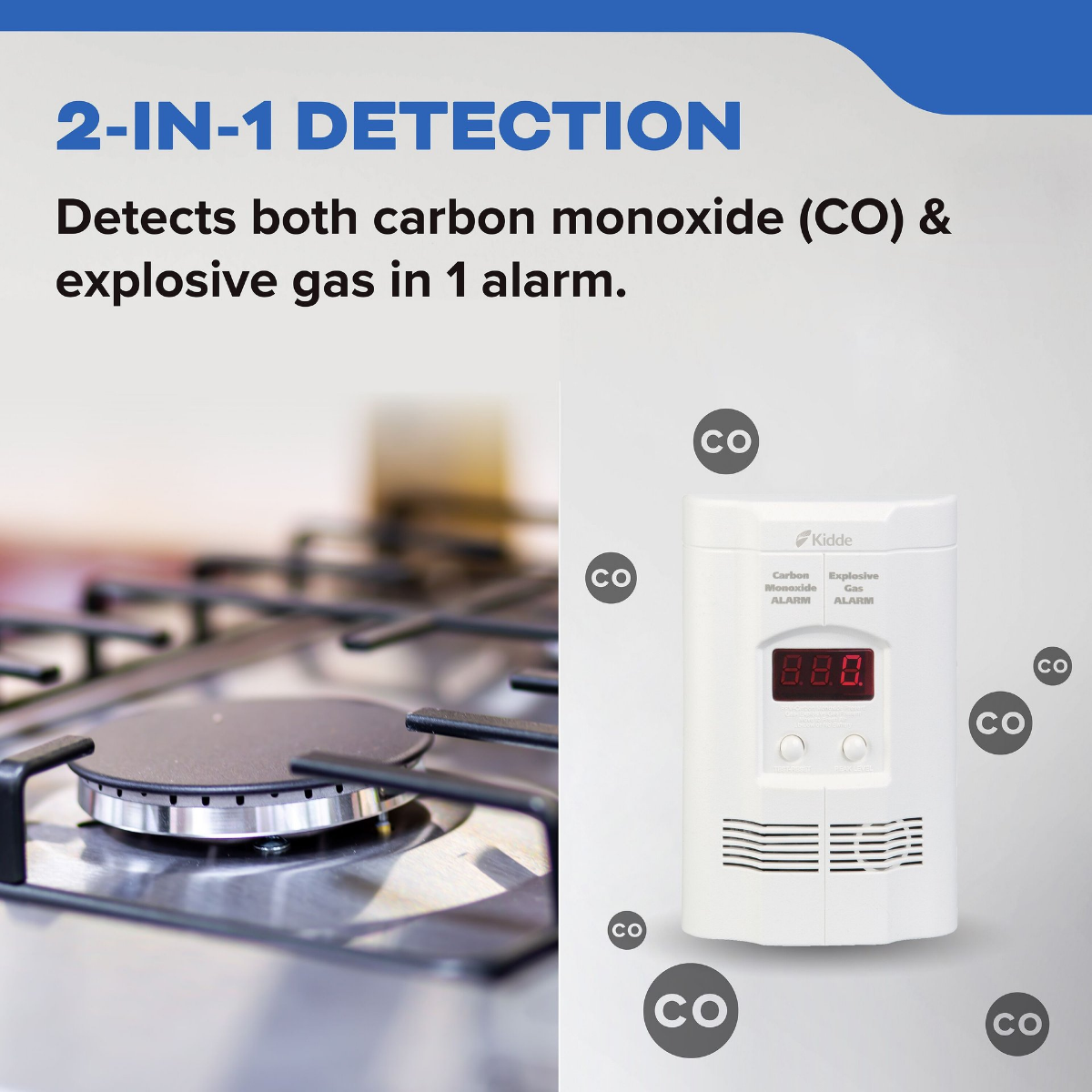 kidde carbon monoxide and explosive gas alarm
