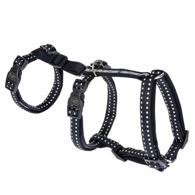 leather safety harness