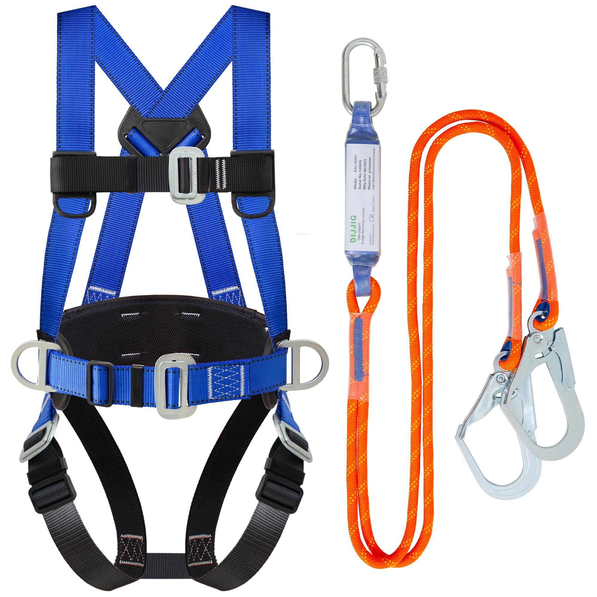 full body fall arrest harness