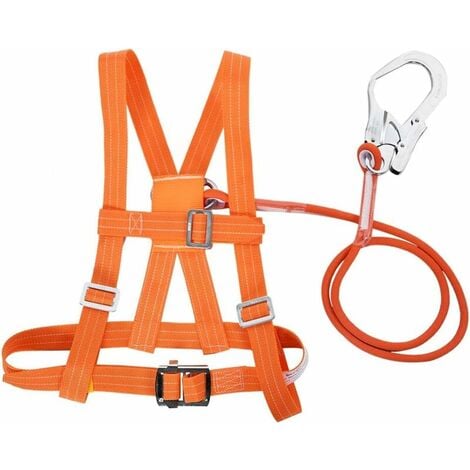 fall arrest harness with tool belt