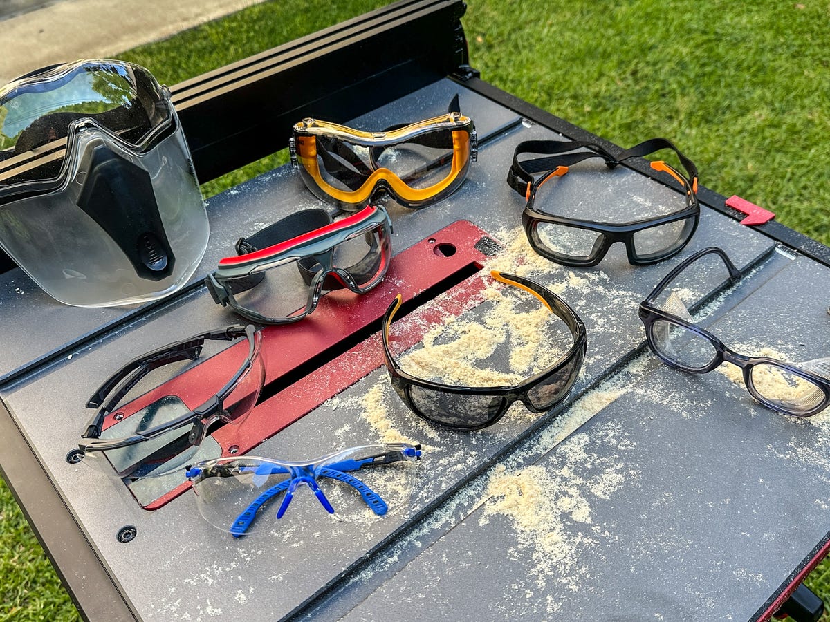 safety glasses and goggles