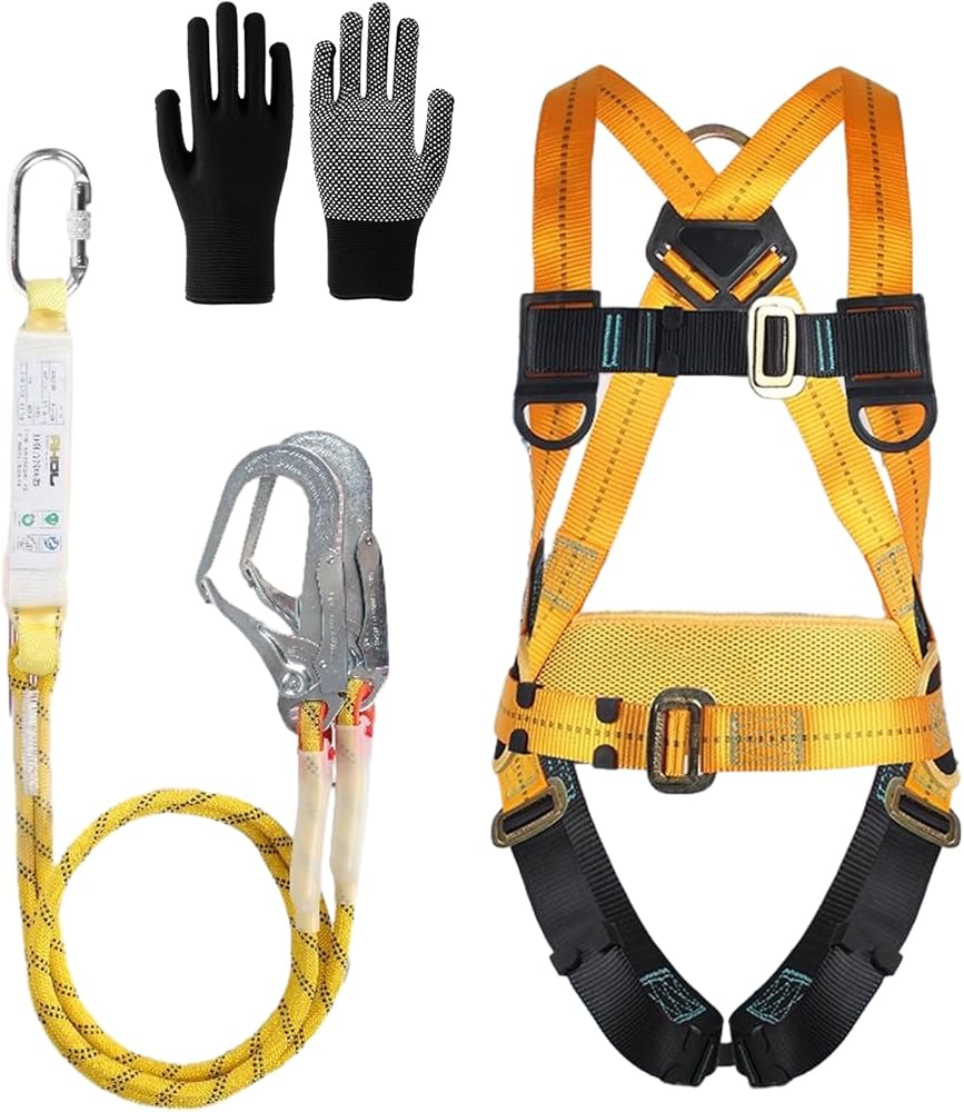 double safety harness