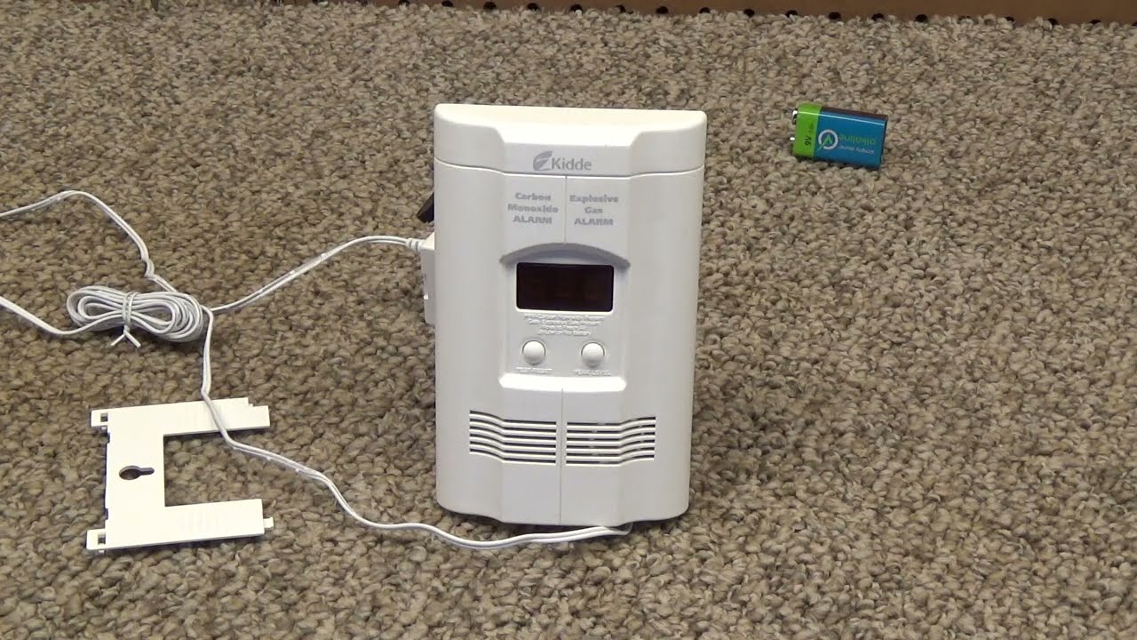 kidde carbon monoxide explosive gas alarm