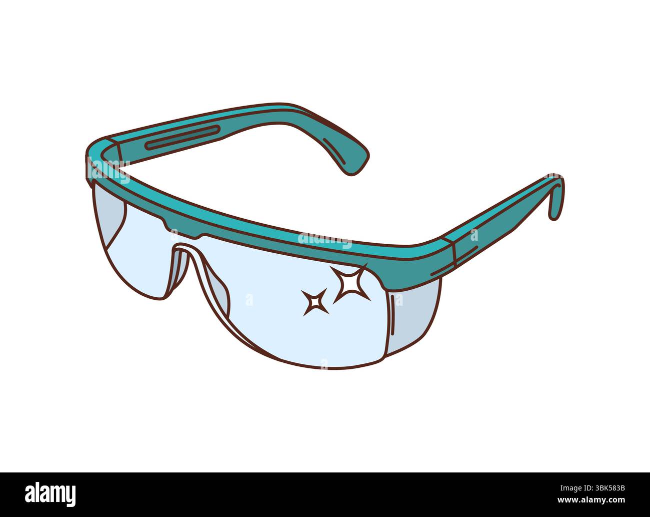 safety goggles in laboratory