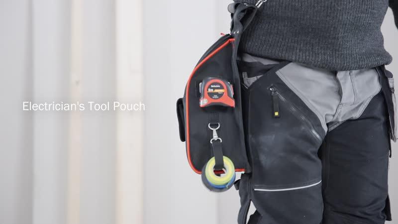 safety harness tool pouch