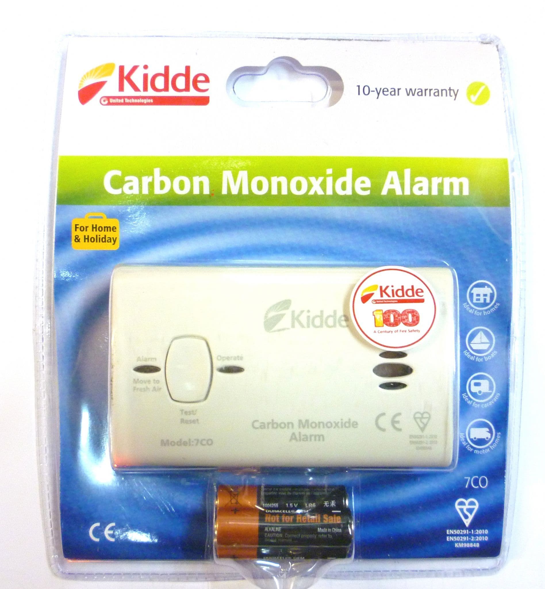 kidde gas and carbon monoxide alarm