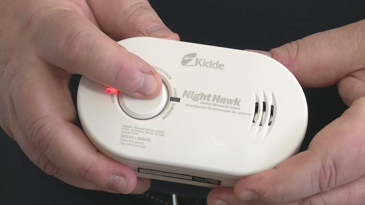 nighthawk carbon monoxide detector err