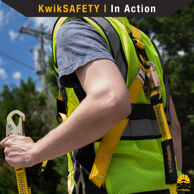 kwiksafety fall protection full body safety harness