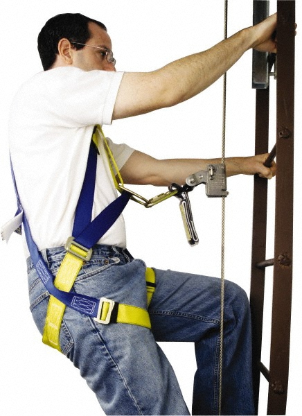 ladder climbing harness