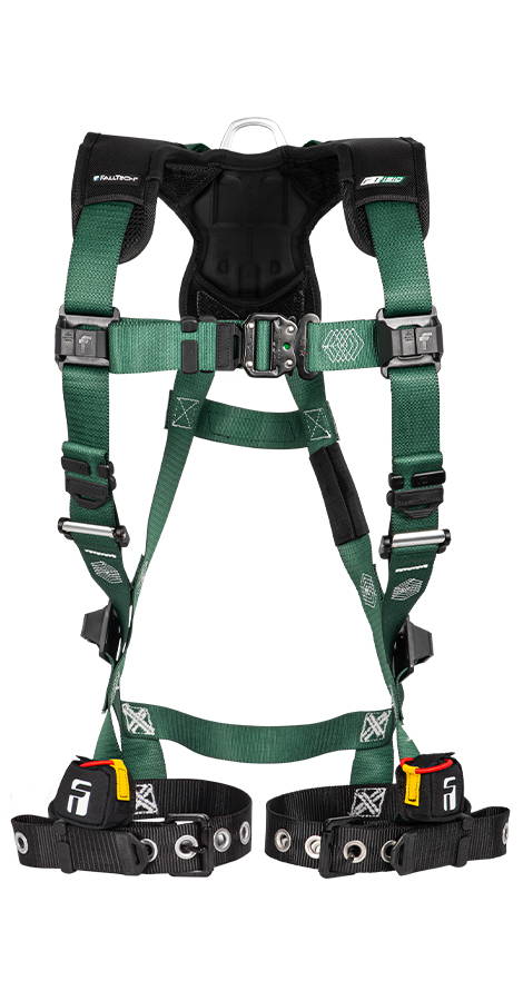 ladder climbing safety harness