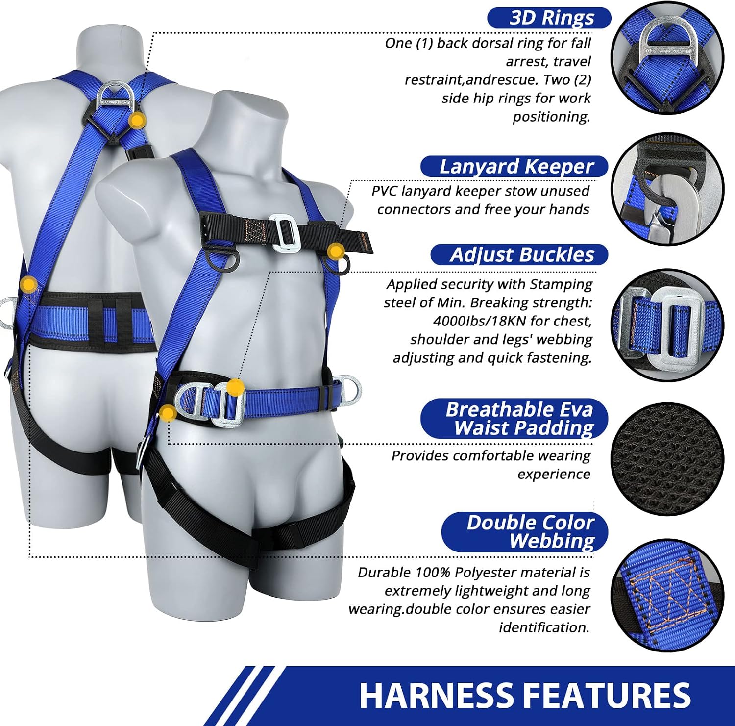 safety harness webbing